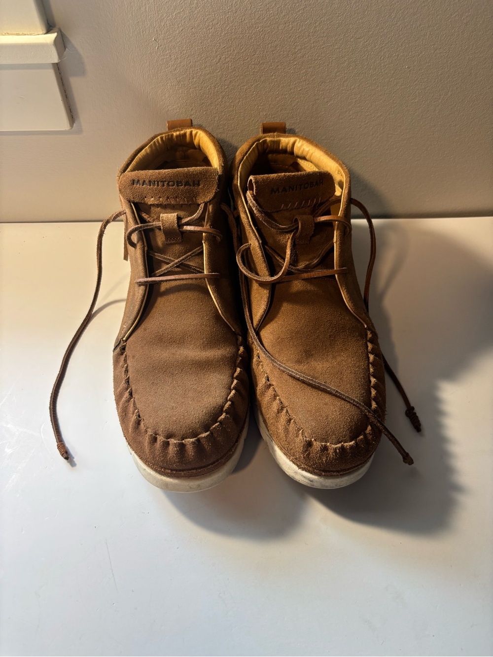 Brown Men's Moccasin Boots- Manitobah